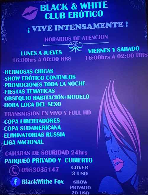 Club black and white 12